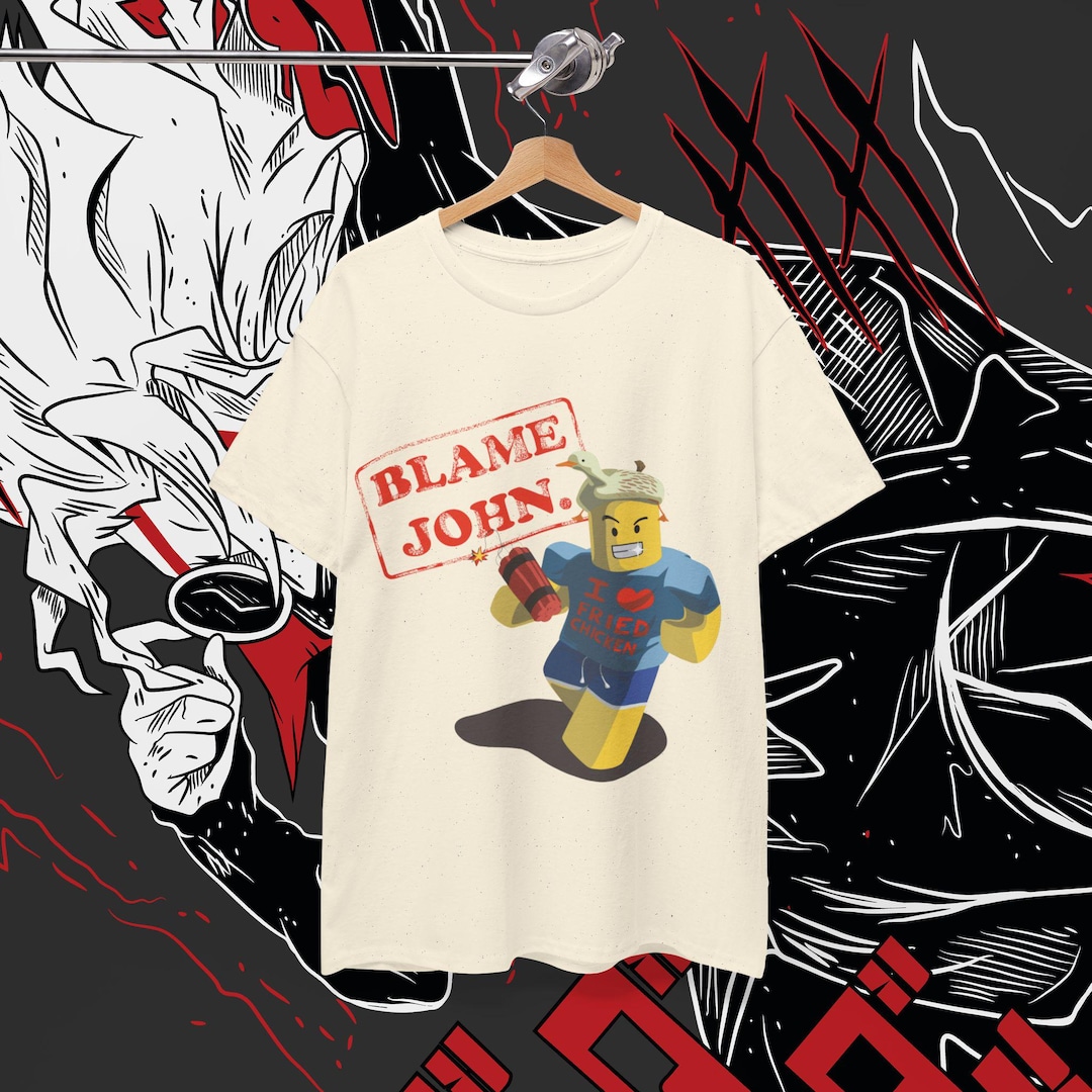 Cosplay Blame John Shirt Pressure Roblox Telamon Forsaken Roblox Tee Il C0gh 