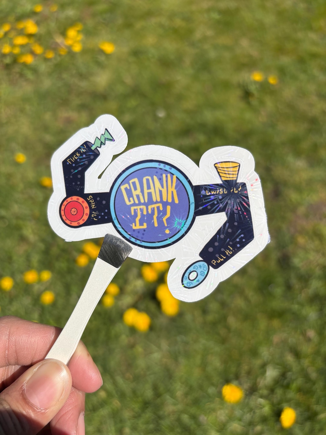 Bop It Crank It Sticker - Etsy