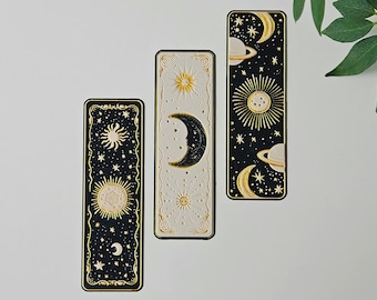 Celestial Bookmarks: 3D Printed Cosmic Sun, Moon & Planets