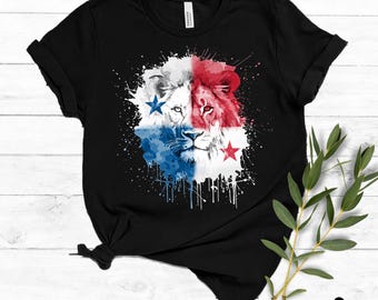 Panama Lion PNG | Panama Flag T-Shirt Design | Panamanian Sublimation PNG | Trending Design, Instant Digital Download, Commercial Use