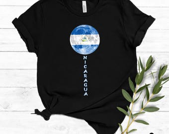 Nicaragua PNG | Nicaragua Flag T-Shirt Design | Nicaraguan Sublimation PNG | Trending Design, Instant Digital Download, Commercial Use