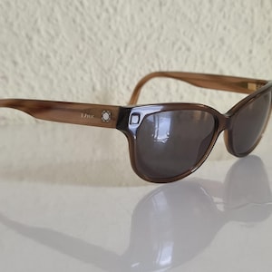 Dior Cat Eye Sunglasses Brown Tortoiseshell Acetate Gradient Lenses Italy
