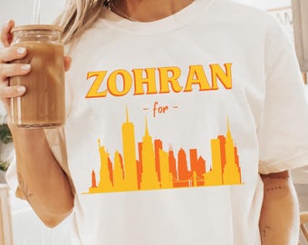 Comfort Colors Zohran for NYC T-shirt: Progressive Voter Tee