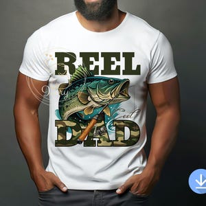 Retro Reel Cool Dad Png, Wishin&#39; I Was Fishin&#39; Png, Fishing Dad Shirt Design Png, Bass Fishing Png, Fathers Day Gift, Dad Birthday Gift Png