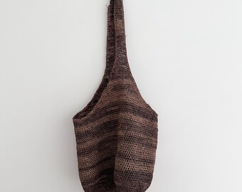 Vintage Helen Kaminski Raffia Hobo Bag Woven Boho Shoulder Bag Slouchy Tote