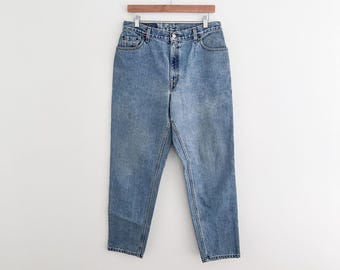 Vintage Levis 550 Jeans Womens Size 14 M | Relaxed Fit Tapered Leg Denim