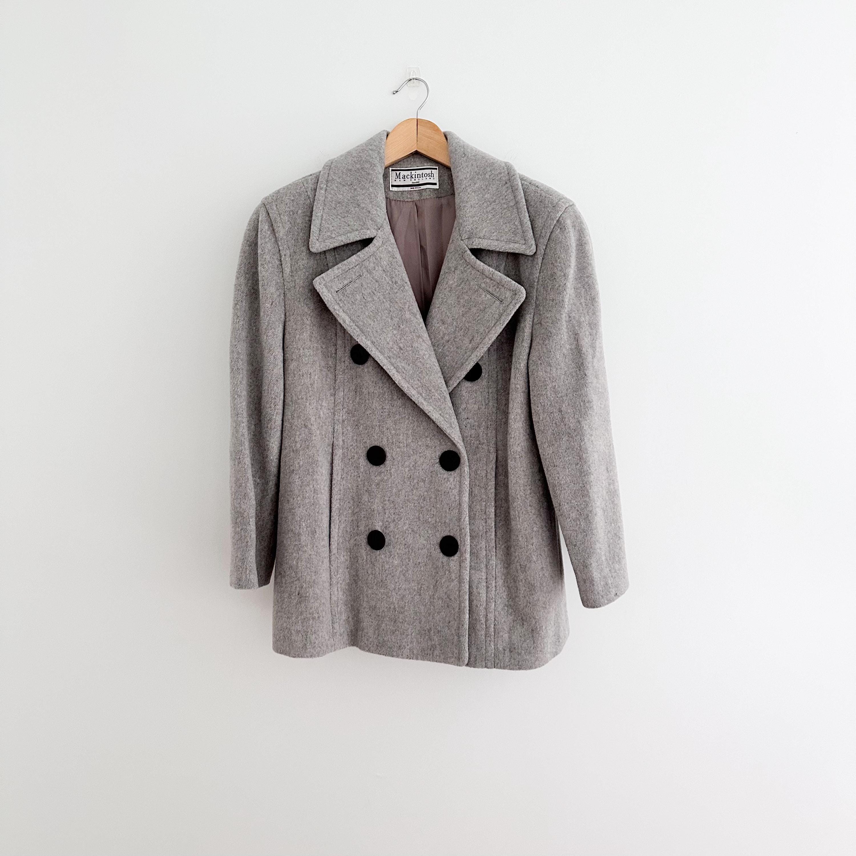 Vintage 100% Wool Coat Women - Etsy