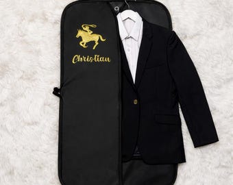 Anpassad hästplaggsväska Personligt namn Vattentät resväska för ridtävlingskläder Ridjacka Present till hästälskare