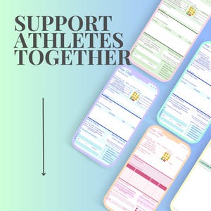A5 Swimming Training Journal Printable Pages