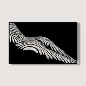 Female Body Wall Decor - Unique Statement Piece in Black, Elegant Modern Wall Art,  Female Metal Wall Art - Perfect Gift for Her Space