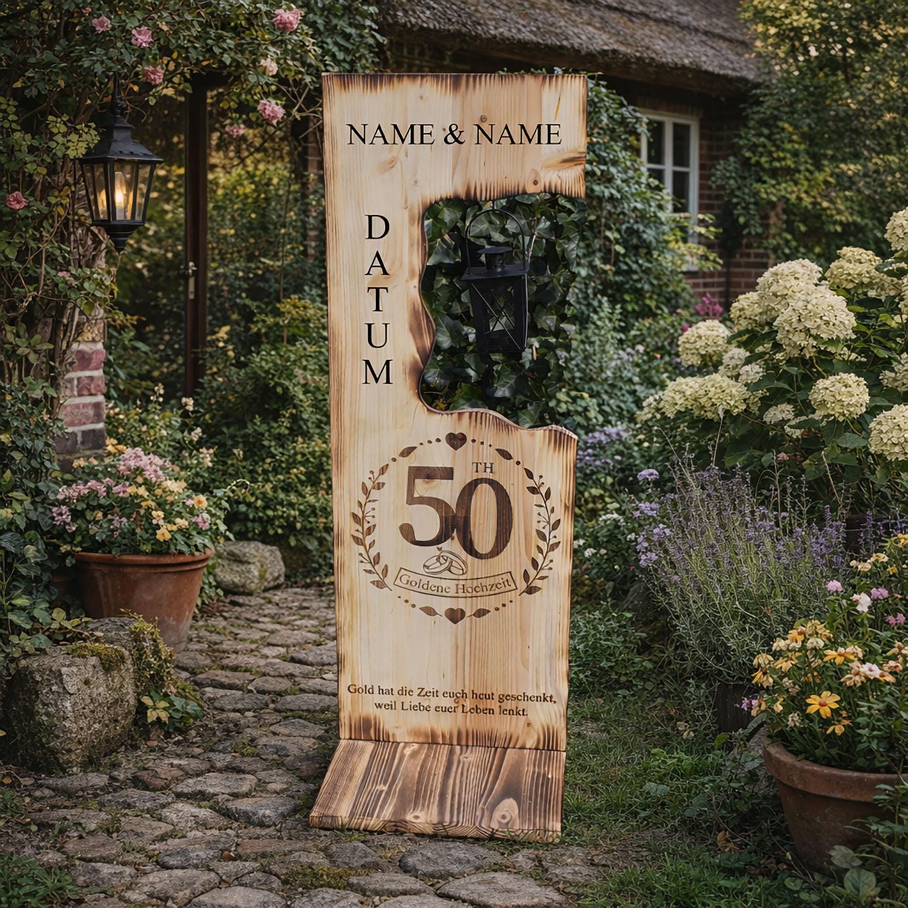 Türkranz goldhochzeit