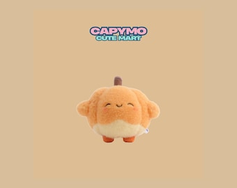 Pumpkin Plush Keychain, Cute Fall Bag Charm, Halloween Kawaii Accessory, Tiny Pumpkin Plushie Gift
