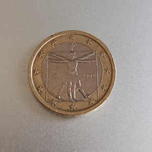 1 Euro coin rare 2002 Italy
