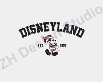 Jul Musse Pigg SVG: Disneyland Holiday Design (digital nedladdning)
