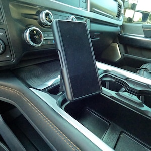 2023+ Ford Super Duty Ball Mount Base for Phone Charging & Cradle Options