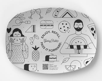 The Original Design Giving Plate | Follow its journey | Made in USA