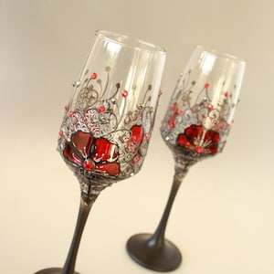 2 x Tipsy Wine Glass Weeding Anniversary Gift Glasses Drinking Let's Get  Tipsy