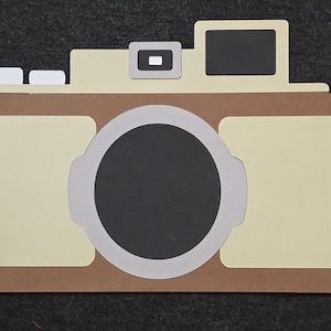 Camera gift card holder. Gift. Paper crafts. Special occasion. Any occasion. Handmade