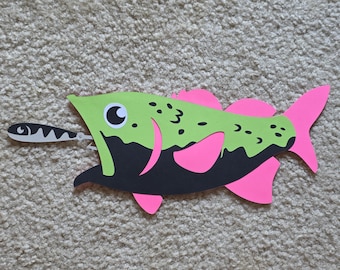 Handmade Fish Gift Card Holder: Customizable Paper Craft