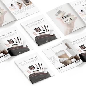 Complete Makeup Kit Guide PDF | Essential Makeup Products Checklist | Digital Beauty eBook