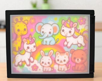Personalized Lithophane Lamp: Your favorite photo as a luminous 3D relief