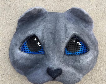 Hand made Scottish Fold cat mask