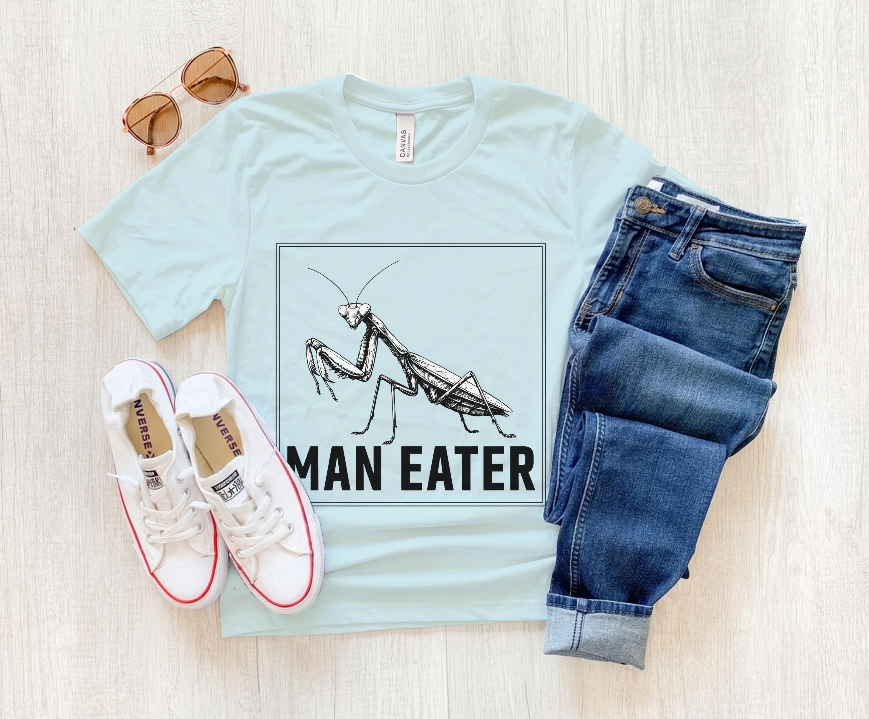 Backside Works MANEATER ハンドペイントT Maneater Shirt - Etsy