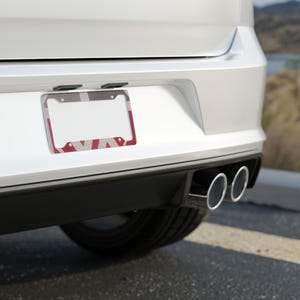 Custom License Plate Frame, Personalized Car Accessory