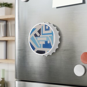 Bottle Opener with Geometric Design