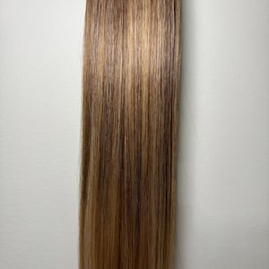 Straight Braiding Hair Brown/Blonde Ombré