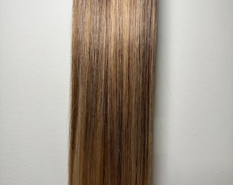 Straight Braiding Hair Brown/Blonde Ombré