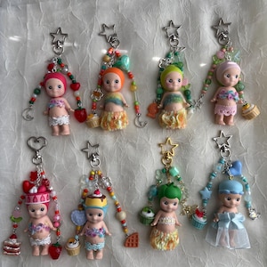 sonny angel keychains | fruit sonny angels | dessert sonny angel keychains | trinket keychains