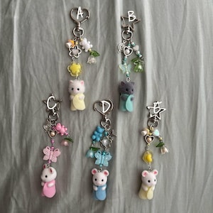 Sylvanian Family Keychains | Calico Critter Keychains | Cute Charms
