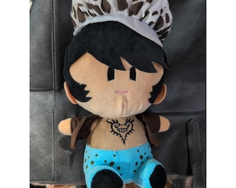 ONE PIECE トラファルガー・ロー ファンメイドぬいぐるみ ヌイ 11インチ