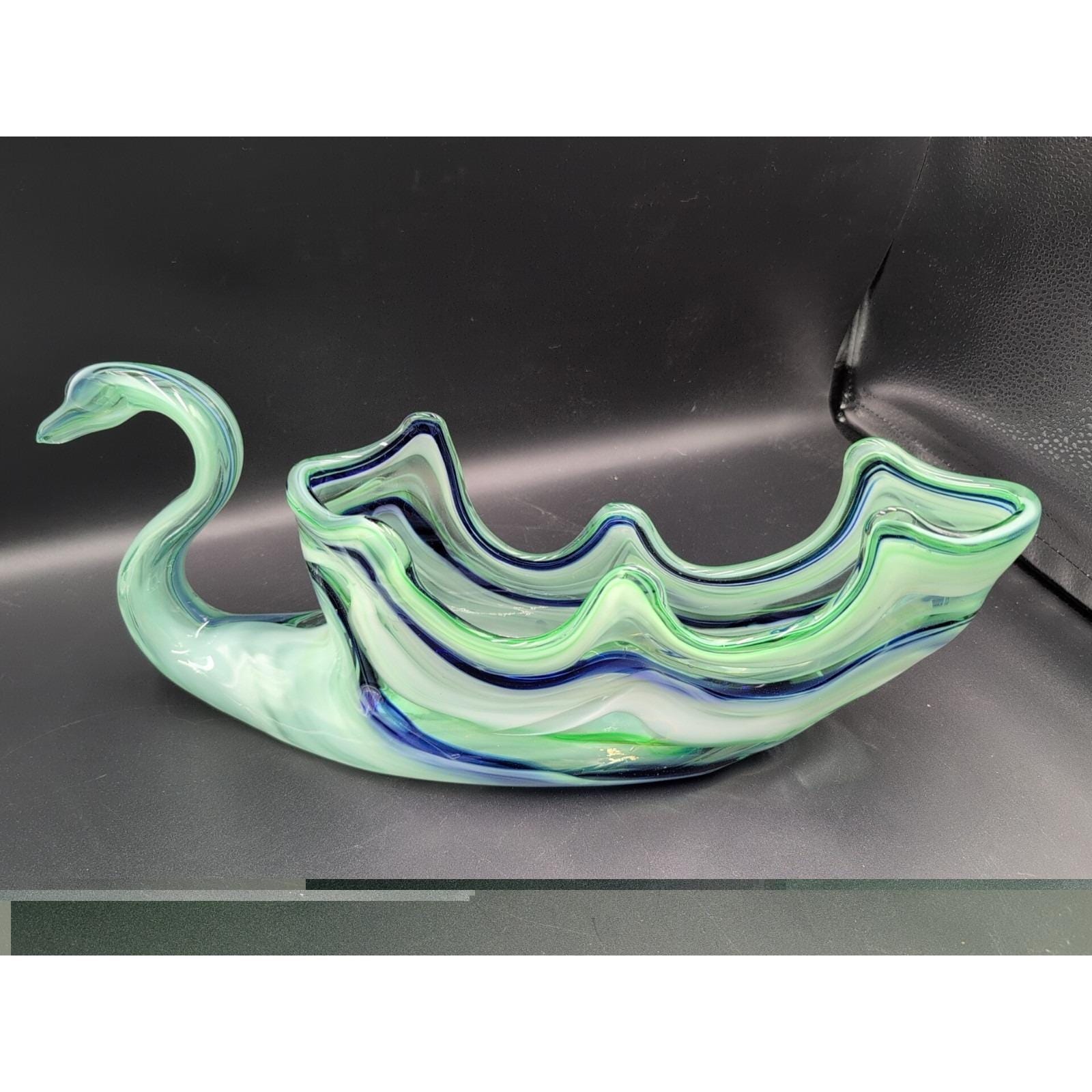Sooner Glass Swan - Etsy