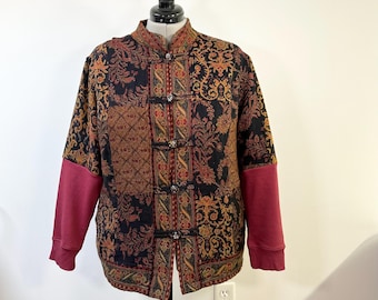 Size: XL-1X /#47/ The History’s time jacket/ top/ Recycled/ Eco/ #317