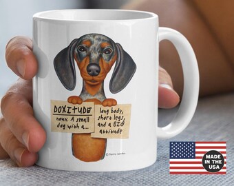 Sausage Dog Coffee Mug: Funny Dachshund