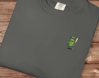 Baseball Pickle Comfort Colors Shirt Funny Sports Fan Gift Pun Graphic Tee Softball Humor Tee Unique Gift Pickle Lover