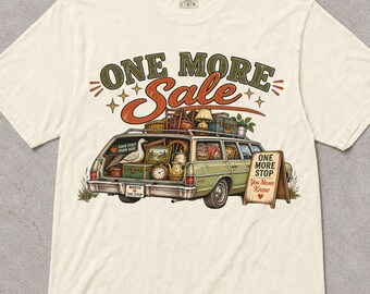 One More Thrifting Tee: Vintage Treasure Hunter Gift (Comfort Colors)