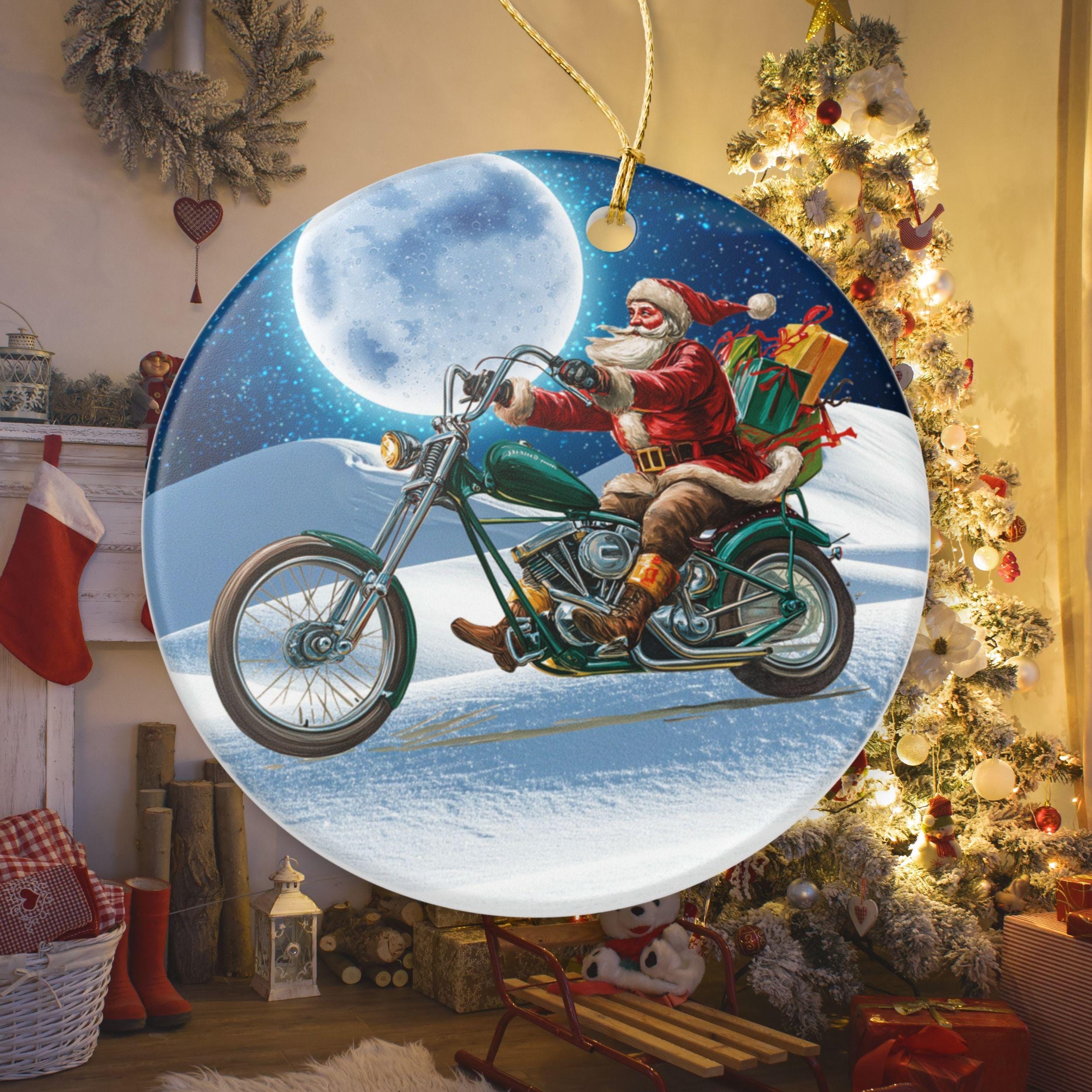 Harley Davidson Tree Decoration - Etsy