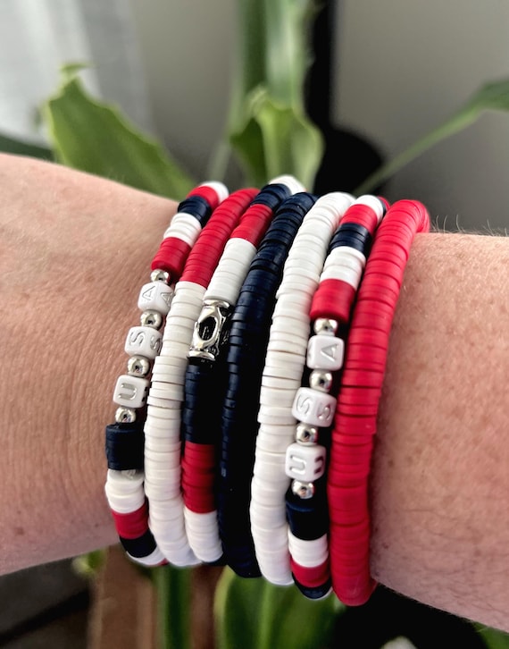 Americana celebration bracelets