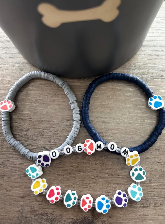 Dog paw bracelets