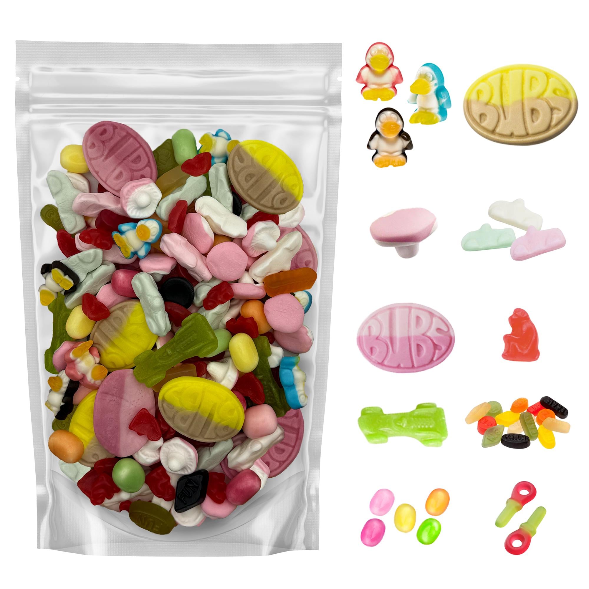 Swedish Sweet Pick & Mix - 1 Pound Assortment Bag With Bubs, Ahlgrens Bilar, Maoam Kracher, Ferrari, Wine Gums, and much more!