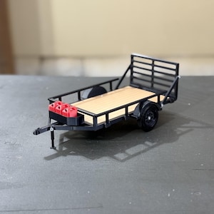 TRX4M Bronco/Defender/K10 3D Printed Trailer and Free Hitch 1/18 scale