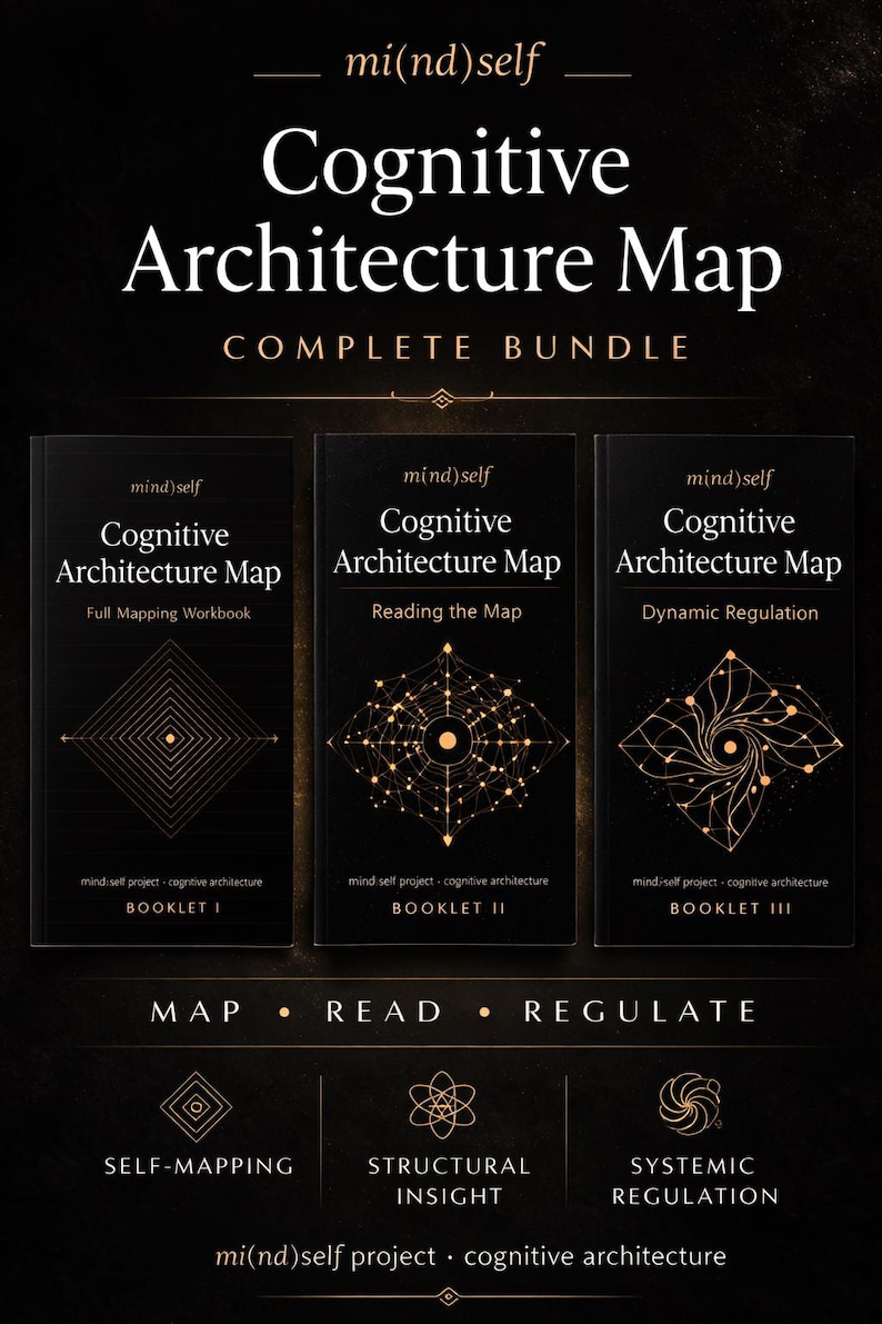 Cognitive Architecture Workbook Bundle | Map, Read, Regulate (3 ...