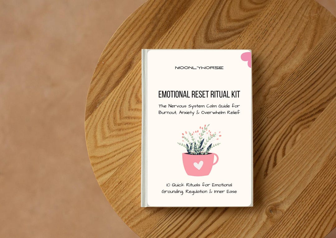 Emotional Reset Ritual Kit | Printable Nervous System Calm Workbook ...