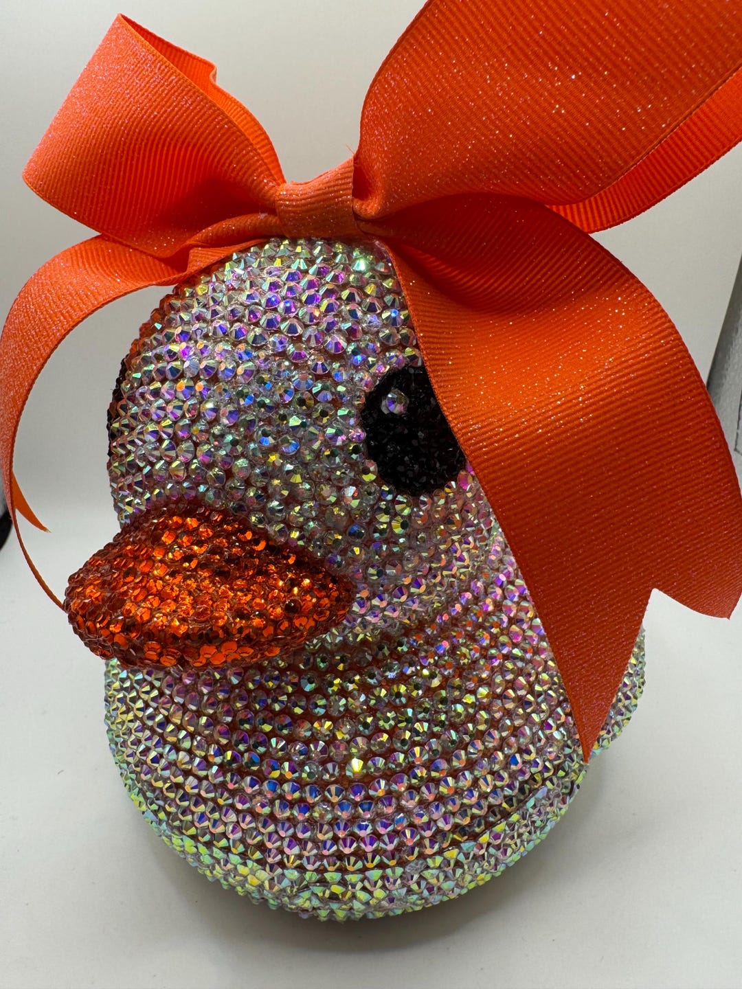 6” Rhinestone Duck - Etsy