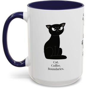 Grumpy Cat Mug for Introverts | Funny Coffee Cup – 15oz image 8
