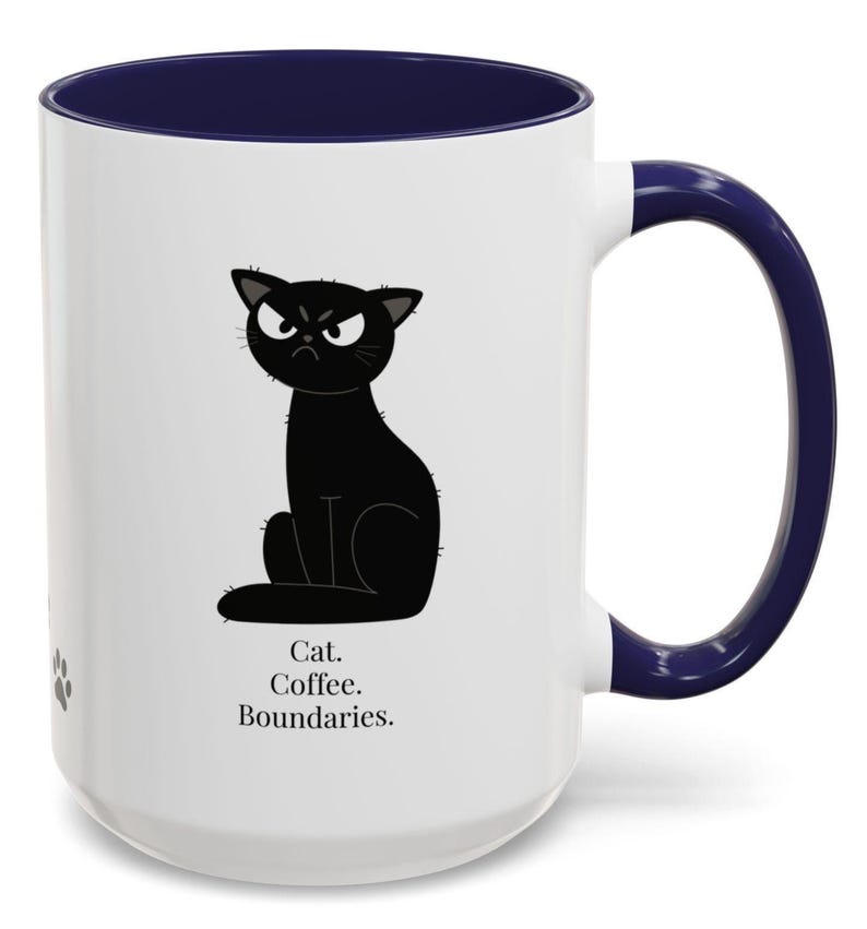 Grumpy Cat Mug for Introverts | Funny Coffee Cup – 15oz image 6