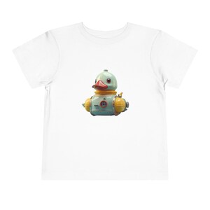 Toddler Short Sleeve Tee- Mechanical Duckie